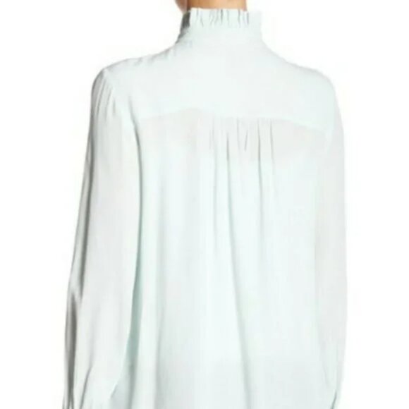 NWT RO & DE aqua green long sleeve top size Small (17) - Picture 4 of 6